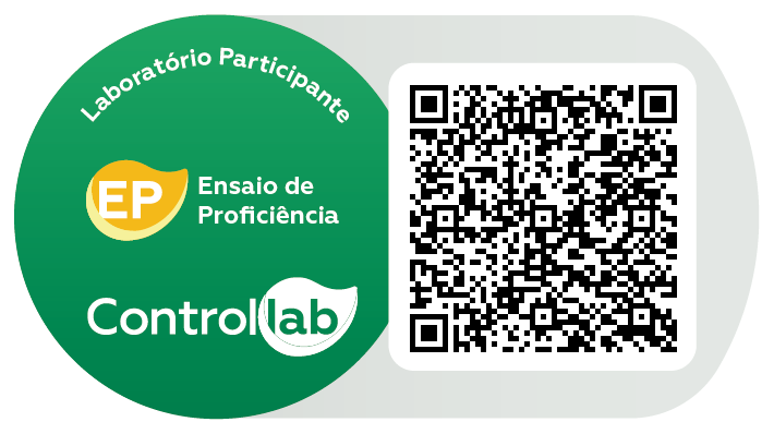 Selo Controllab — Laboratório participante do Ensaio de Proficiência